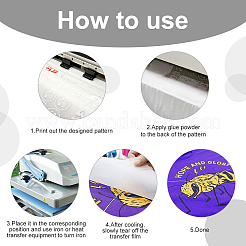 А4 бумага для термопереноса для домашних животных&nbsp;LS-DIY-WH0043-15A