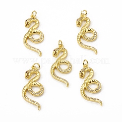 Латунные микро проложить кубического циркония подвески KK-E068-VB002