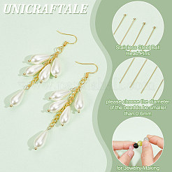 100 шт. штифты с шаровой головкой из нержавеющей стали 304 STAS-UN0054-06