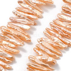 Натуральный жемчуг в стиле барокко кеши PEAR-P064-03A-03B