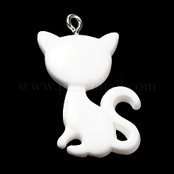 Pendentifs en résine opaque&nbsp;RESI-G069-03D