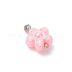 Непрозрачные акриловые подвески PALLOY-JF04333-01