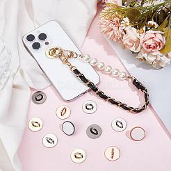 12шт. 4-х цветная вешалка из цинкового сплава AJEW-DR0002-13