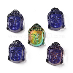 Стеклянные бусины GLAA-Q100-01C