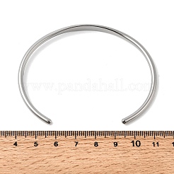 Браслеты-манжеты из нержавеющей стали 304&nbsp;LS-BJEW-D388-01C-P