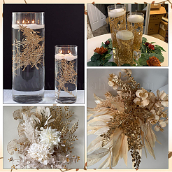 30шт ПВХ пластиковый искусственный лист&nbsp;AJEW-SC0031-62