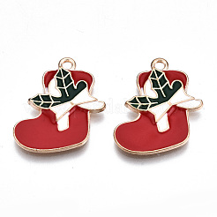 Pendentifs d'émail en alliage&nbsp;X-ENAM-Q442-038-RS