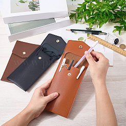 3 pièce en cuir PU bicolore avec porte-stylos en alliage&nbsp;AJEW-CL0002-94