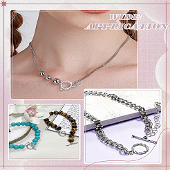 40 комплект застежек-тоглов из сплава в тибетском стиле&nbsp;FIND-LP0001-35