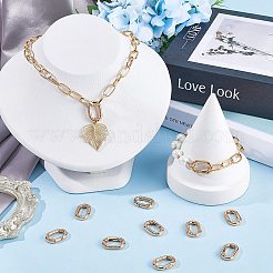 18 шт. Кольца пружинные затворные из сплава&nbsp;FIND-SP0001-42