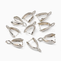 Класс латунный залог щепотки льда для изготовления кулона X-KK-M008-b-06P-NR