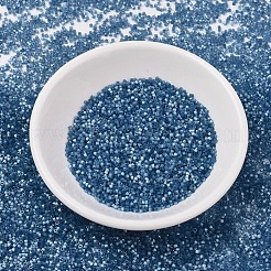 MIYUKIデリカビーズ  シリンダー  日本製シードビーズ  11/0  （db1811)染め夕暮れ青絹サテン  1.3x1.6mm  穴：0.8mm  約2000PCS /ボトル  10 G /ボトル&nbsp;SEED-JP0008-DB1811