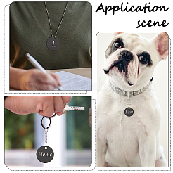 Набор для самостоятельного изготовления ожерелья с пустым штампом&nbsp;DIY-SC0020-83