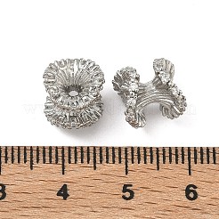 Perle di zirconi cubici trasparenti in ottone&nbsp;KK-D228-18P