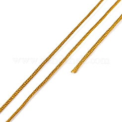 ナイロン編みコード  ジュエリー製作やマクラメ工芸用の中国結び紐  オリーブ  0.4mm  約28~30m /ロール&nbsp;NWIR-C003-02U