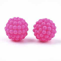 Прорезиненные бисера стиль акриловые X-MACR-T022-02I