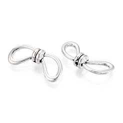 Сплавочные овальные бусины тибетского стиля &nbsp;TIBE-N013-21AS