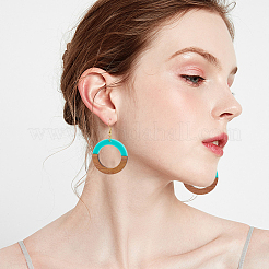 DIY-Sets zur Herstellung baumelnder Ohrringe in 2 Farbe&nbsp;DIY-OC0006-51