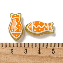 Прозрачные стеклянные бусины ручной работы&nbsp;GLAA-N0028-02I