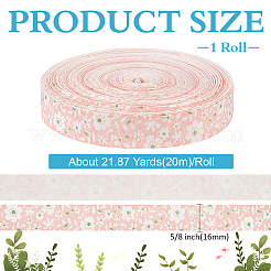Nastro di cotone a fiori&nbsp;OCOR-WH0109-115A