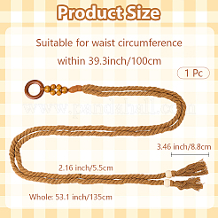 Корсетные пояса из хлопка и вощеного шнура AJEW-WH20070-011B