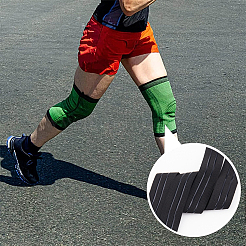 Плоский нескользящий эластичный шнур из полиэстера OCOR-GF0003-16C-01