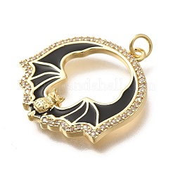 Латунные микро проложить кубического циркония подвески&nbsp;KK-Q043-20G-02