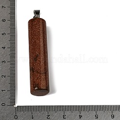 Большие подвески из натурального и синтетического смешанного драгоценного камня&nbsp;G-F820-11