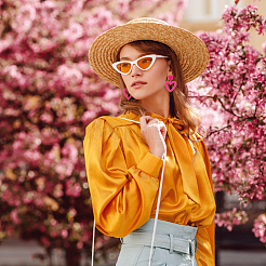 6 пара 6-х стилевых пластиковых и акриловых сережек-гвоздиков в форме сердечек EJEW-AN0003-58