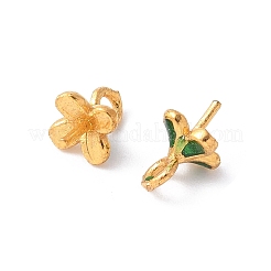 Латунные эмалевые ушковые штифты для крепления колышков&nbsp;KK-K399-07A-G