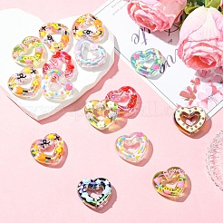 15 шт. Прозрачные акриловые бусины&nbsp;OACR-YW0003-81