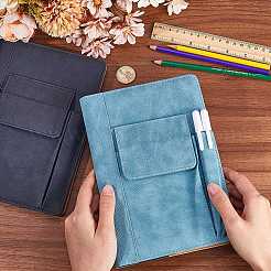 2 copertina per libro in similpelle bicolore&nbsp;AJEW-CP0008-70B