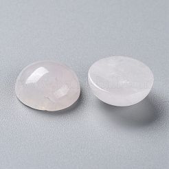 Rosa naturale cabochon di quarzo&nbsp;G-L553-32C