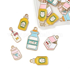 20 шт. 5 стиля подвески из экологически чистого сплава с эмалью&nbsp;ENAM-FP0002-88