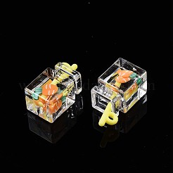 Подвески из смолы с имитацией напитка&nbsp;LS-X-CRES-S359-32M