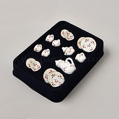 Set da tè ornamenti in miniatura&nbsp;AJEW-WH0696-756A