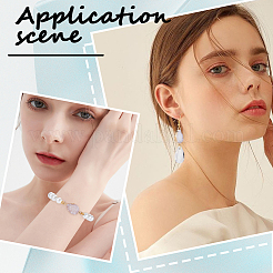 12 шт. подвески-коннекторы из друзового кварцевого кристалла FIND-SC0005-34