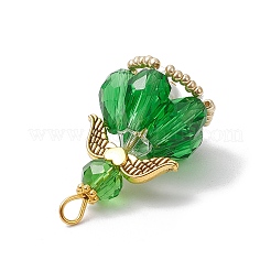 Граненые подвески стекла&nbsp;PALLOY-MZ00582-09