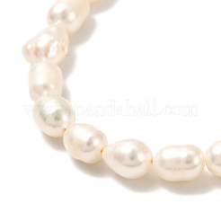 Collana di perline di perle naturali vintage per il regalo di compleanno della mamma&nbsp;NJEW-JN03677