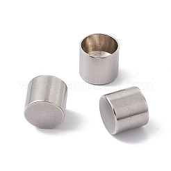 Emembouts de cordon en acier inoxydable 201 résistants au ternissement&nbsp;STAS-G288-01G-P