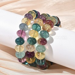 Природные флюорита браслеты из бисера&nbsp;G-H332-13