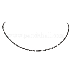 Ожерелья из витой цепи из нержавеющей стали 304 для женщин и мужчин&nbsp;NJEW-JN05818