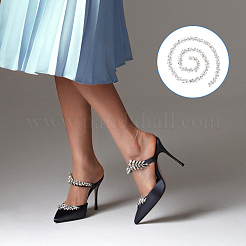 Стеклянный горный хрусталь ручной работы из бисера FIND-WH0161-66A