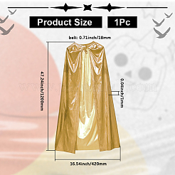 Тканевый плащ для мужчин и женщин косплей на хеллоуин AJEW-WH20067-055A