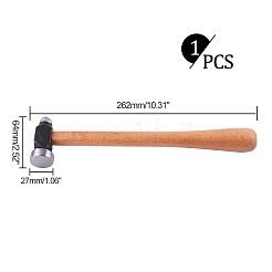 Marteau de chasse en fer&nbsp;AJEW-WH0162-18P-01