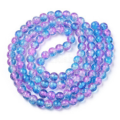 Zweifarbige Crackle-Backfarbe&nbsp;CCG-T004-8mm-03