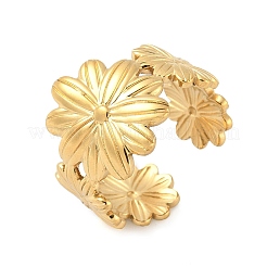 Кольца-манжеты из нержавеющей стали 304 для женщин RJEW-U060-01B-G