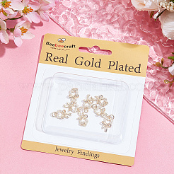 8 шт. Латунные подвески с микропаве&nbsp;KK-BBC0017-73