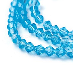 Imitazione di cristallo perle di vetro filo&nbsp;YS-TAC0002-04-4mm