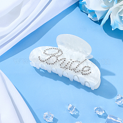 Акриловые коготь заколки&nbsp;OHAR-WH0001-26